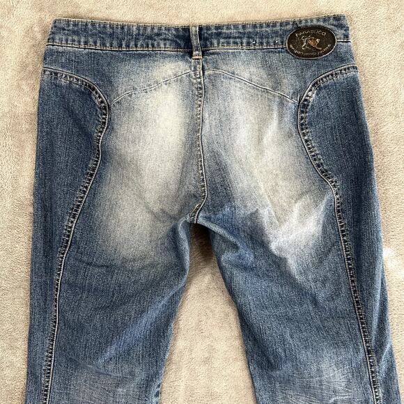 Vintage Parasuco Jeans Bootcut Low Rise Women's 32 Western Grunge Y2K - Picture 2 of 9